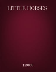 Little Horses SSA choral sheet music cover